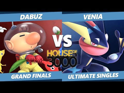 Smash Ultimate Tournament - Venia (Greninja) Vs. Dabuz (Olimar) SSBU Xeno 176 Grand Finals