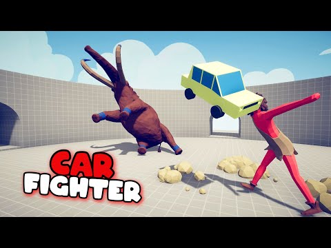 CAR FIGHTER VS EVERY UNITS - Totally Accurate Battle Simulator TABS