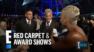 P!nk Spills on Receiving Vanguard Award | E! Live from the Red Carpet