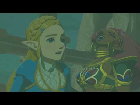 Urbosa's Hand cutscene - Gerudo Desert - Breath of the Wild
