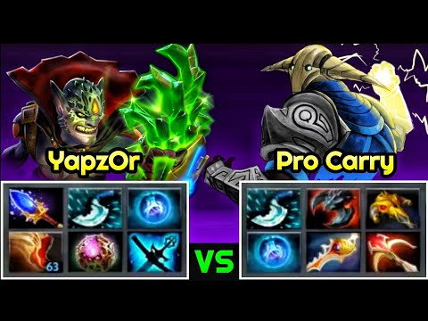 YapzOr [Lion] Super Cancer Finger 2000+ Damage AOE One Finger Kill Destroy Pub 7.22 Dota 2