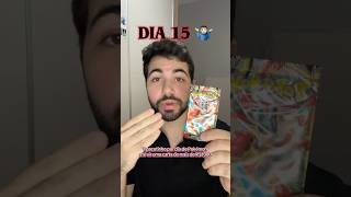 😳😳 Abrindo um pacotinho por dia de pokemon ate vir uma carta de R$1000 - DIA 15