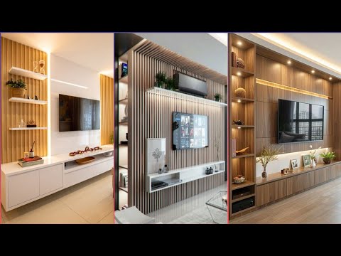 250 Best TV Wall Unit Design Ideas 2025 TV Cabinet Designs| TV  Wall Panel| TV Units