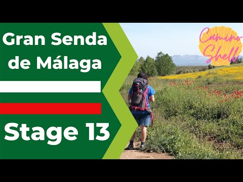 Gran Senda de Mlaga Stage 13 Archidona - Villanueva de Tapia (Camino Shell)