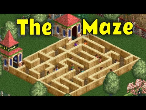 RCT2 Ride Overview - Maze