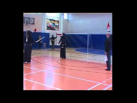 Polish Female Kendo Championships 2012 - Final - Gdeczyk (aka) vs. Ziomkowska (shiro)