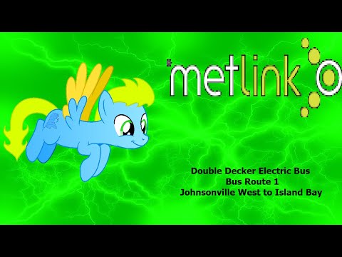 Wellington Double Decker Electric Bus: Route 1 - Johnsonville West to Island Bay