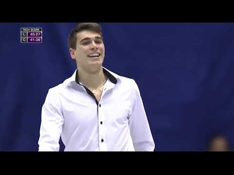 Nicolas Nadeau - 2017 Junior World Figure Skating Championships- short program 