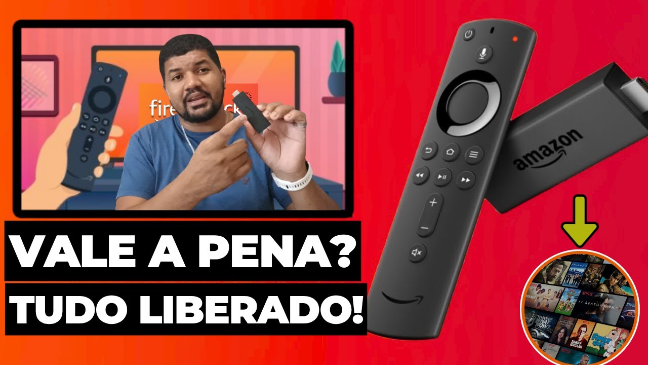 Descobri O Jeito de Liberar MILHARES de Canais no Fire TV Stick! TRANSFORMEI MINHA TV COMUM EM SMART