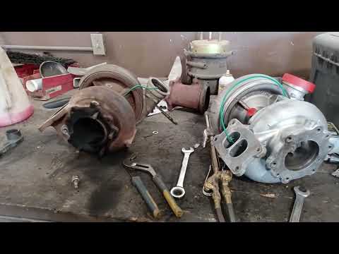 Here's why I had to replace this Detroit DD15 turbo? Quick explanation.