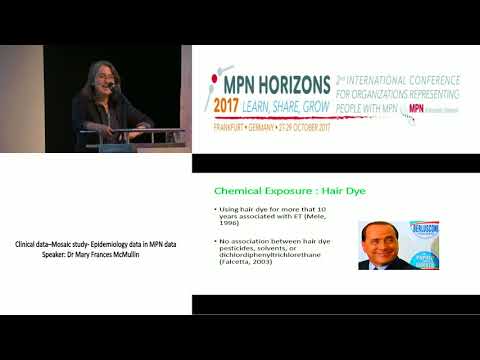 Clinical data–Mosaic study Epidemiology data in MPN data - MPN Horizons 2017