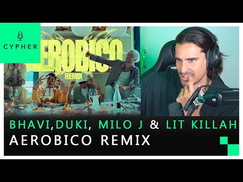 REACCIÓN a BHAVI x DUKI x MILO J x LIT KILLAH - AEROBICO REMIX