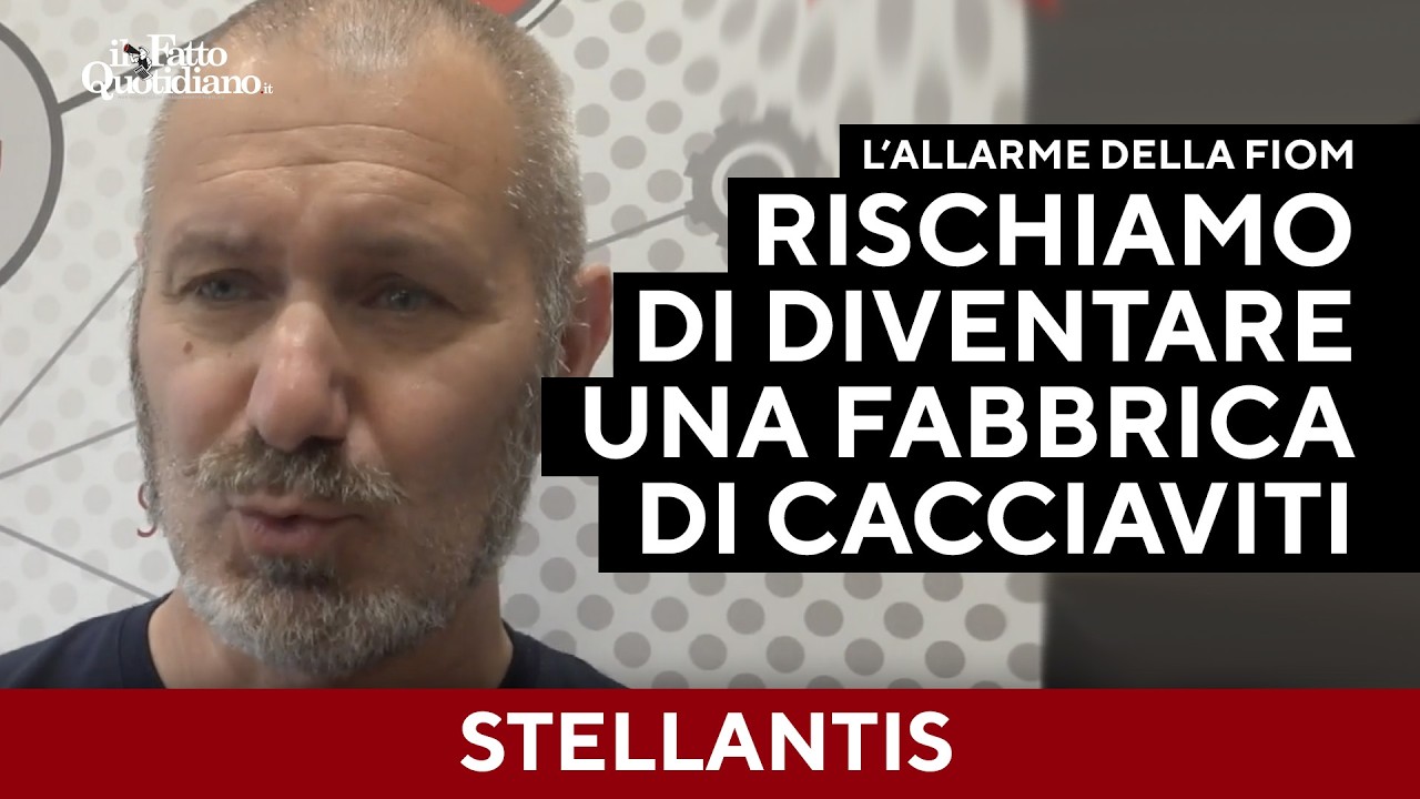 Stellantis, Fiom: "Italia in emergenza e tagliata fuori dalle alleanze con i cinesi"