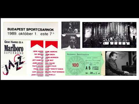 Gene Harris & Marlboro Superband - Budapest Sportcsarnok, 1989