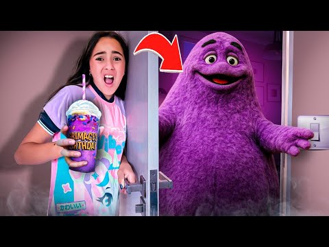 I BOUGHT THE NEW GRIMACE SHAKE MILKSHAKE AND THE WORST HAPPENED