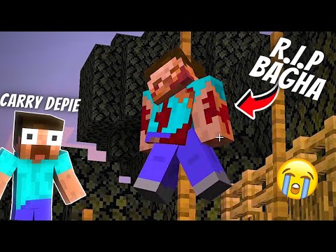 R.I.P Bagha .. Bagha is No More in Minecraft ..😭😭| Carry Depie