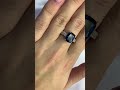 Серебряное кольцо с топазом Лондон Блю 2.941ct