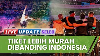 Tiket Konser Coldplay di Singapura Lebih Murah Dibanding di Indonesia, Sandiaga: Bisa Diperpanjang