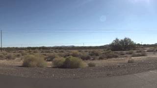 preview picture of video 'Interstate 8 Freeway drive from Dateland to Sentinel, Arizona past Dairy Farm, GP030034'