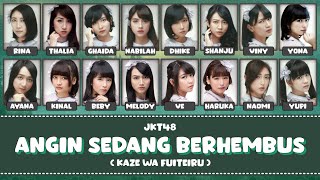 Download lagu [Color Coded] JKT48 - Angin sedang berhembus (Kaze wa Fuiteiru) Lirik KAN/IND/ENG mp3
