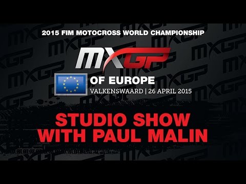 MXGP of Europe Studio Show w/ Tim Gajser, Shaun Simpson & Dirk Grübel