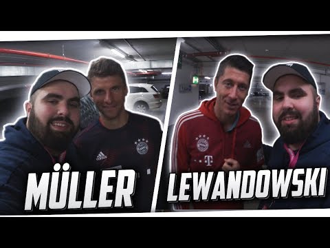 THOMAS MÜLLER & LEWANDOWSKI getroffen! PMTV