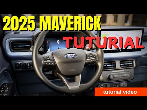 Inside the 2025 Ford Maverick: Full Feature Tutorial!