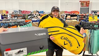 DICK'S SPORTING GOODS CLEARANCE WAREHOUSE HAD PALLETS LOADED WITH GOLF GEAR!!