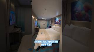 Disney Cruise Adventure Inside Stateroom Cabin Tour. Subscribe for more Disney Vlogs #disney
