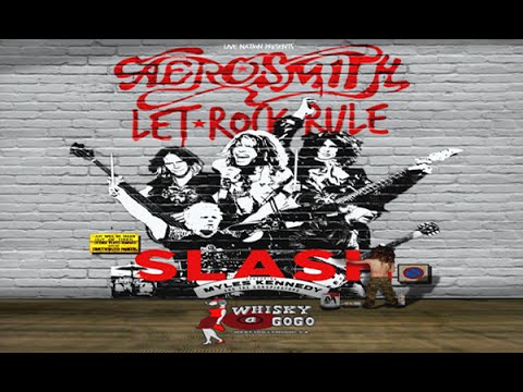 Aerosmith feat. Slash - Whisky A Go-Go. LIVESTREAM 2014