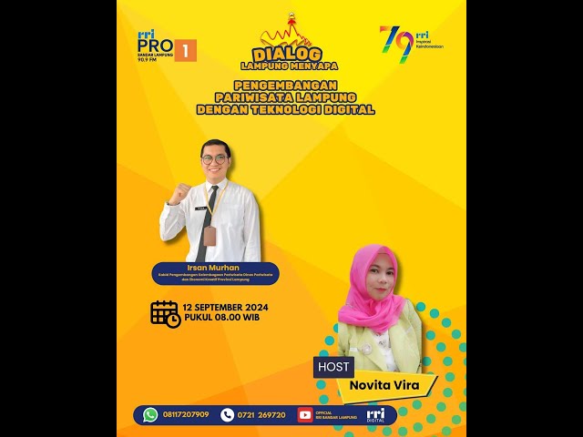 Dialog Lampung Menyapa RRI: Platform Digital SMART