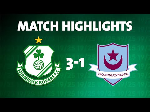Match Highlights | Rovers 3-1 Drogheda United | 28 February 2022