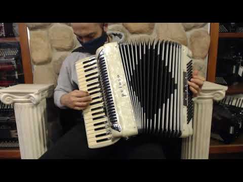 4548 - Ivory Petosa Grand Piano Accordion LMM 41 120 $1499