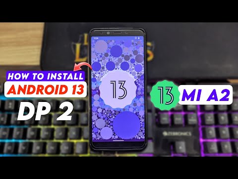 How to Install Android 13 Developer Preview 2 on Mi A2 | Step By Step Install Guide