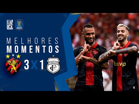 Gols e lances de Sport x Treze-PB