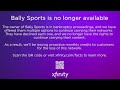 Comcast and Bally Sports fail to reach agreement, cut streaming services
