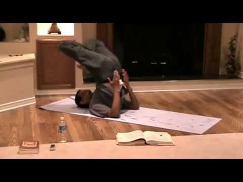 Padma Sarvangasana (shoulder stand lotus pose)