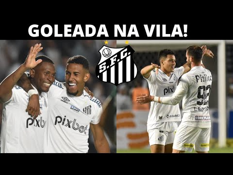 VITÓRIA GIGANTE DO PEIXE! | ANÁLISE E COMENTÁRIOS SANTOS 4X1 CUIABÁ