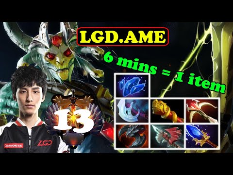 LGD.AME MEDUSA 6 MINS 1 ITEM 40 MINS FULL SLOT INSANE FARMING | DOTA2ORBS