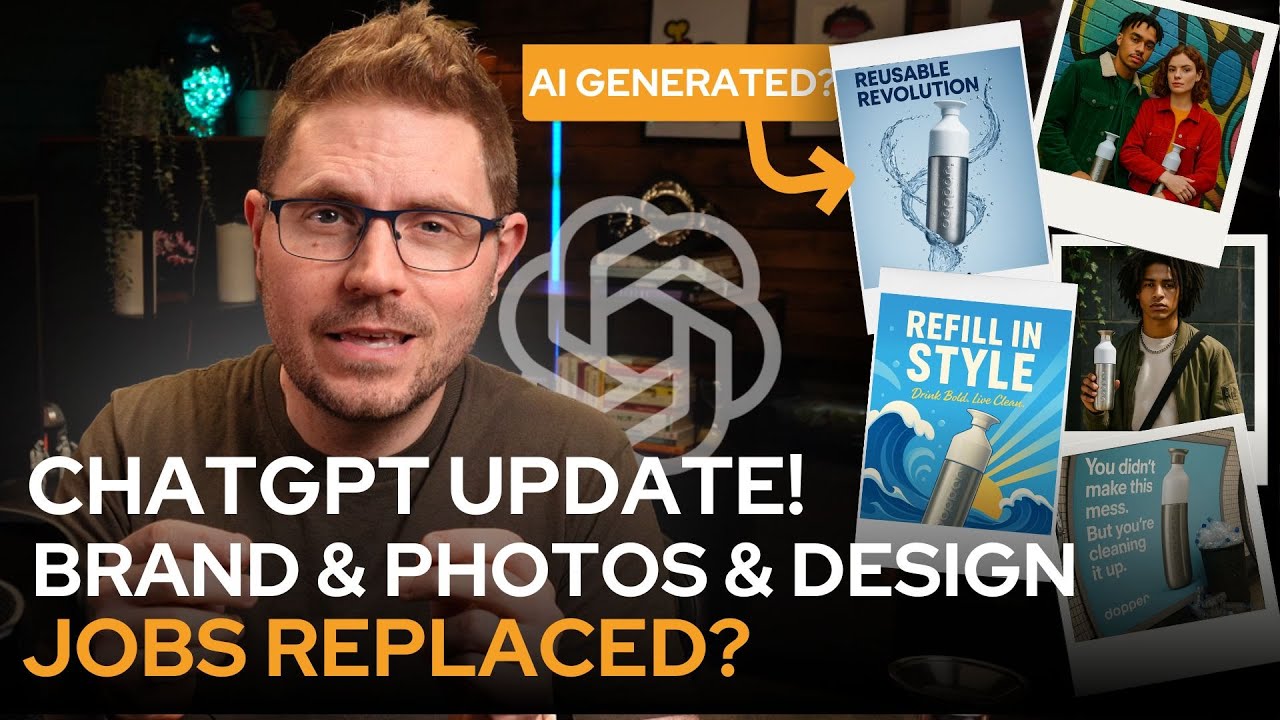 New ChatGPT Image Generator (4o) Just Replaced Product Photography, Graphic Design and Branding