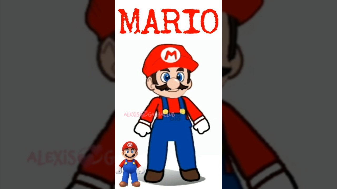 💞MARIO (SUPER MARIO) in Gacha Life 2💞 #supermario #gacha #gl2 #short #fyp