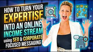How to Turn Your Expertise Into an Online Income Stream Using SEO and Corporate Focused Messaging