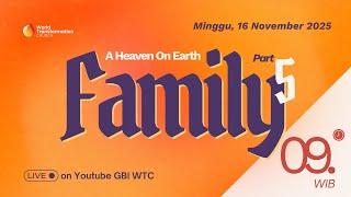 Download lagu Ibadah Minggu ONSITE | A Heaven on Earth Family '5' | 16 Nov 2025 | Pkl. 09.00 WIB | GBI WTC Serpong mp3