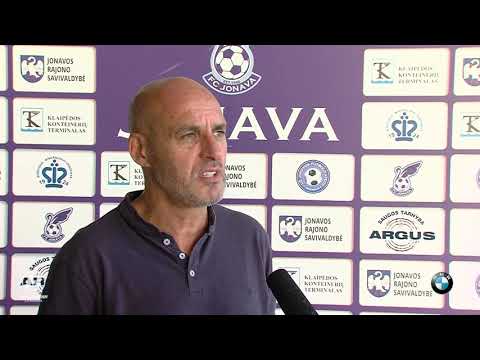 HEGELMANN LFF TAURĖ // AŠTUNTFINALIS: „Panevėžio“ stratego J. Martins komentaras