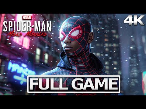SPIDER-MAN MILES MORALES Full Gameplay Walkthrough / No Commentary 【FULL GAME】4K UHD