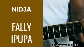 NIDJA - Fally Ipupa | EXPLIQUÉ | Guitare Tutoriel [Eng Subtitles]