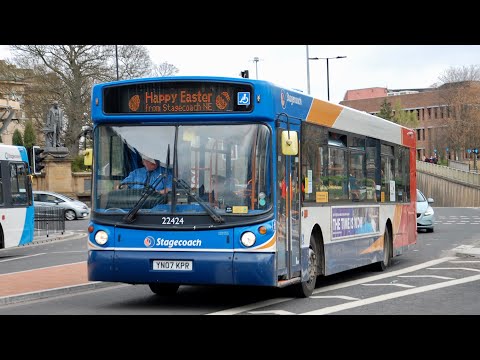 Beast: Stagecoach North East 22424 (YN07KPR) MAN 18.240/ALX300