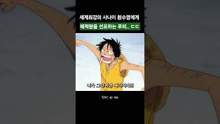 "💥충격! 흰 수염 앞에서 '내가 해적왕'이라고 외친 루피"