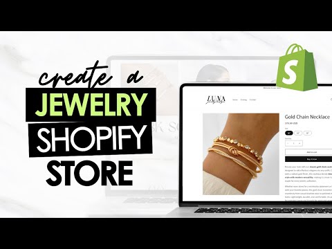 How To Design a Shopify Jewelry Store: Shopify Tutorial For Beginners