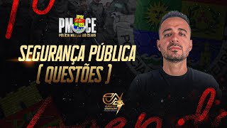 PÓS EDITAL -  QUESTÕES SEGURANÇA PÚBLICA - Prof Damasceno - FUNECE E UECE